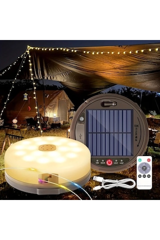 Willowhaven Outdoor Su Geceirmez Taşınabilir Katlanabilir String Işık Warm White 42ft 8 Aydınlatma Modu