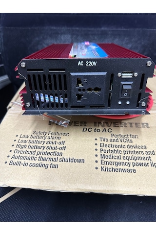 1500w -12v İnverter Dönüştürücü