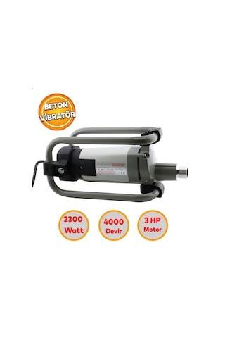 Decoflex Z1DUL230A Beton Vibratör 2300W 3 Hp 4000 Hortumsuz