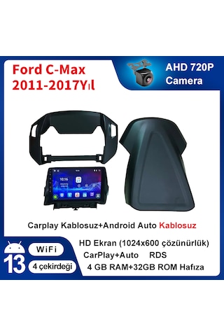 Ford C-max 2011-2017y/kuga 2013-2019y 4gb Ram 32gb Rom Multimedya