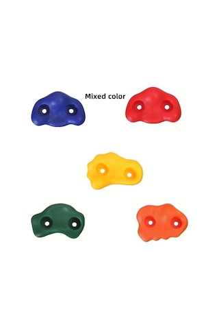 Besthome1 İç/dış Mekanlar İçin 12 Parça Kaya Tırmanışı Aksesuarı, Çok Renkli Çok Renkli