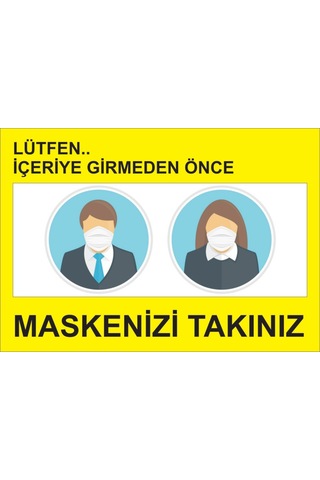 Maskesiz Girilmez (448978046) Maskesiz Girilmez (448978046)
