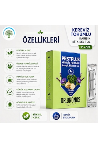 Çareburada Dr. Bronos Prst Kereviz Tohumlu Karışık Bitkisel Toz 30 Stick