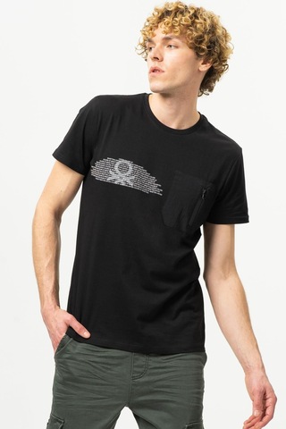 Benetton Erkek Tişört Bnt-m20436 Siyah