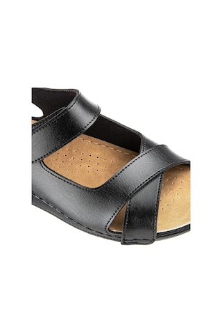 Muya Flores 32240-430 Anatomik Taban Kadın Sandalet Siyah 36-40 Siyah