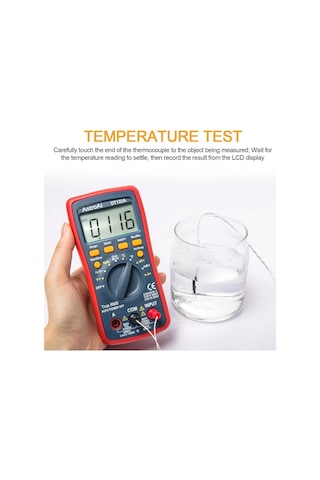 Astroai Dijital Multimetre 4000 Counts Test Cihazi Dt132a