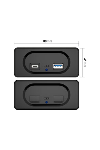 Springsun Oto Karavan Gemi Atv Uyumlu 36w Pd+qc 3.0 Çift Portlu Hızlı Şarj Aleti, Siyah Abs Kasa, Suya Dayanıklı, 20 Dakikada Kurulum