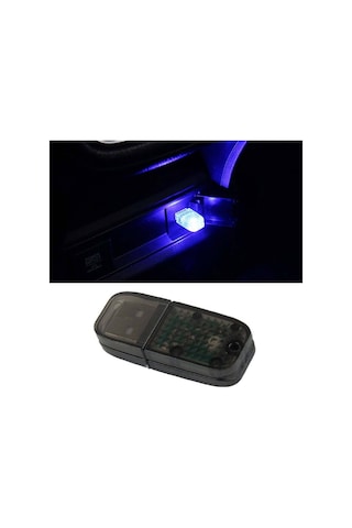 Usb Mini Led Lamba Disko 7 Renkli 12 Volt Dekoratif Işık Ev Araba Dış Mekan Uyumlu
