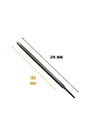 Sgs Üçgen Eğe Slim İnce Dişli 7" - 180 Mm. - 1 Adet