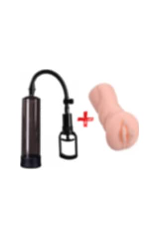 Truva Shop Dreambox King Box Süper Vakum 20 Cm Penis Pompası + Vajina Mastürbatör