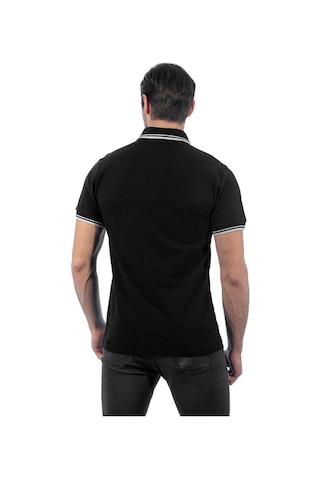 Şensel, Polo Yaka Tişört, Siyah-Beyaz -136E3750- Tshirt, T-Shirt