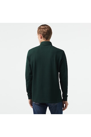 Nautica Nautıca Erkek Yeşil Slım Fıt Uzun Kollu Polo Desenli K37015t Yeşil