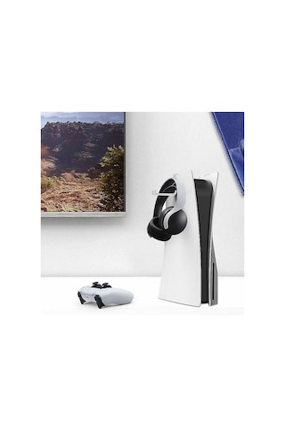 Pulse 3d Kulaklık İçin Kulaklık Standı, Ps5 Konsolu İçin Joystick Tutucu, Oyun Kumandası Tutucu, Kulaklık Standı, Oyun Kulaklığı İçin Kanca