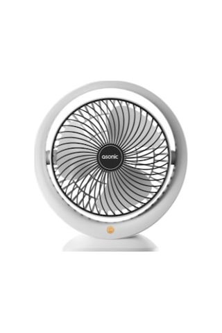 Asonic Afn25 Beyaz-siyah Type-c Masaüstü Usb Fan