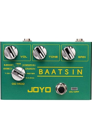Joyo R-11 Baatsın 8 Mode Overdrive Pedalı