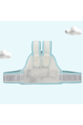 Sunskyy Elektrikli Motosiklet İçin 3D Nefes Alabilen Düşme Önleyici Dört Mevsim Çocuk Güvenlik Kayış Mavi