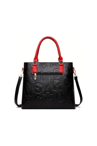 Bayan İçin Trendy Harf Kabartmalı Çanta