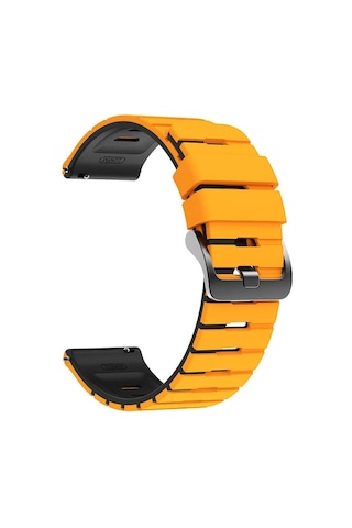 Huawei Watch Gt 6/5/4/3/2 Pro 46mm Ultimate Se Elite Kordon Double Soft Yumuşak Silikon Band Str-27