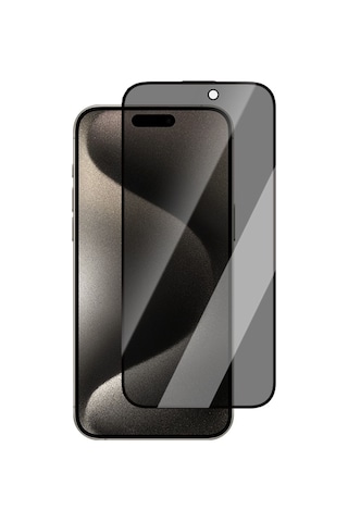 Apple Uyumlu iPhone 13 Pro Max Caseworld Hd Serisi 0.33mm Privacy Hayalet Temperli Cam Ekran Koruyucu