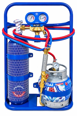 6 Litre Oksijen Kaynak Seti Ekonomik Model