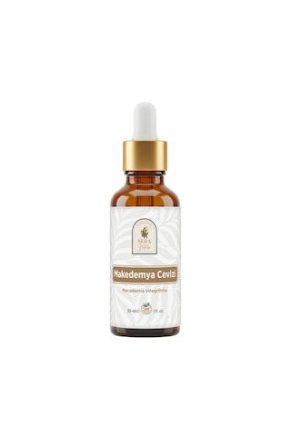 Makedemya Cevizi Yağı 30 Ml %100 Saf Nem Desteği & Saçta Yumuşaklık Sağlamaya Yardımcı Bakım Yağı