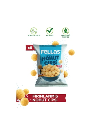 Nohut Cipsi - Deniz Tuzlu 50 G X 6 Adet