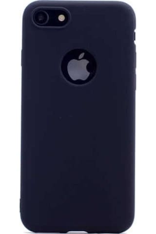 Apple Uyumlu iPhone 8 Plus Kılıf Zore Premier Silikon Kapak Siyah