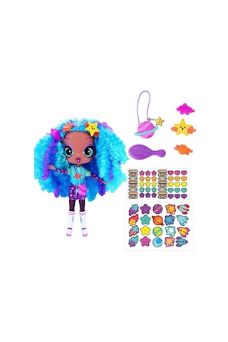 Fashion Decora Girlz Moda Bebeği 28 Cm - Bükülebilir Eklemli Oyuncak Bebek - Çıkartma Seti