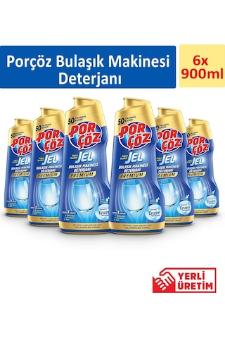 Bulaşık Makinesi Deterjanı 900 Ml X 6 Adet