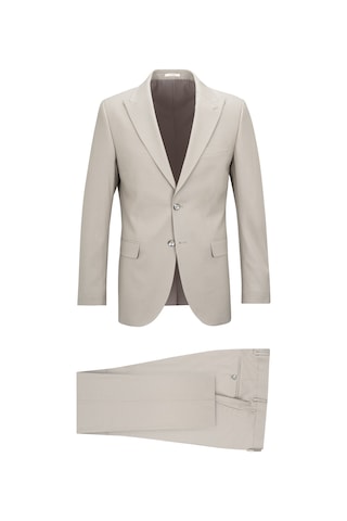 Hatemoğlu Vizon Slim Fit Sivri Yaka Takım Elbise 2956630 Vizon