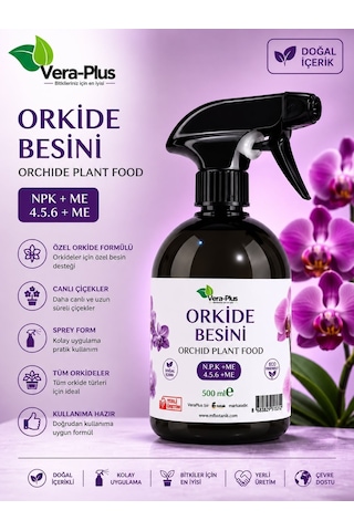 Vera-plus Orkide Sıvı Bitki Besini 500 Ml