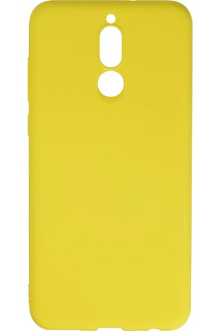 Newface - 73 - Huawei Mate 10 Lite Kılıf Nano İçi Kadife Silikon - Csmo-tex - - Sarı