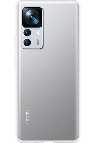 Xiaomi Mi 12T Pro 1mm Süper Silikon Şeffaf Kapak