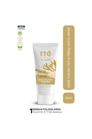 Tto Thermal El Kremi – Deniz Yosunu ve Pirinç Özlü Onarıcı El Bakımı 50 Ml