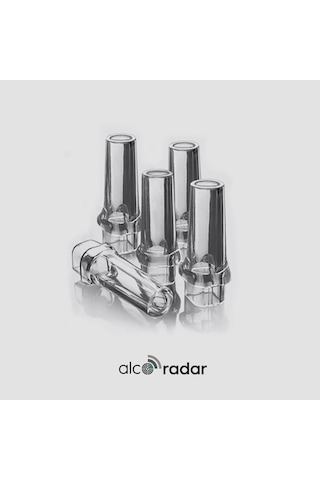 Alcoradar Pro Uyumlu 25 Adet Alkolmetre Ağızlığı Ve Taşıma Çantası 1 Adet