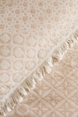 Kaşmir Home Favlo Çift Kişilik Jakar Muslin Pike Bej Bej