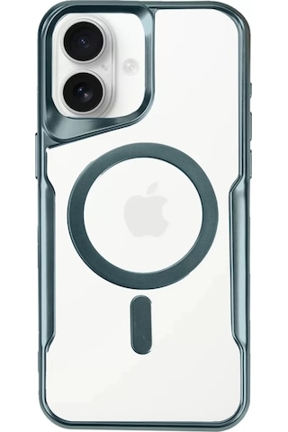 Newface  Apple  Uyumlu iPhone 16 Plus Kılıf Boyi Magsafe Silikon Kapak - Turkuaz