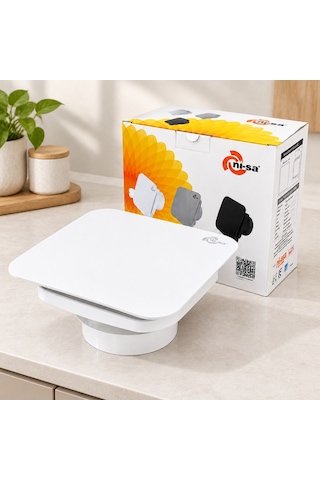 150 Mm Plastik Banyo Havalandırma Aspiratörü 20w 320 M³/h