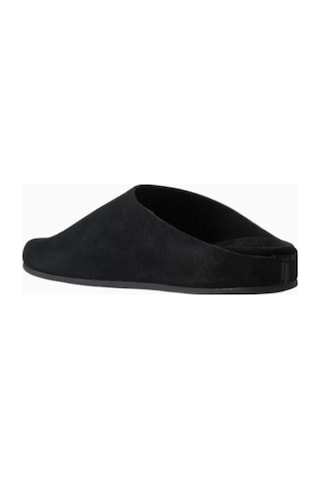 Camp Jeffrey Campbell Kadın Süet Slip-on Sabo Terlik, Rahat Günlük Ve Şık Tasarım Siyah
