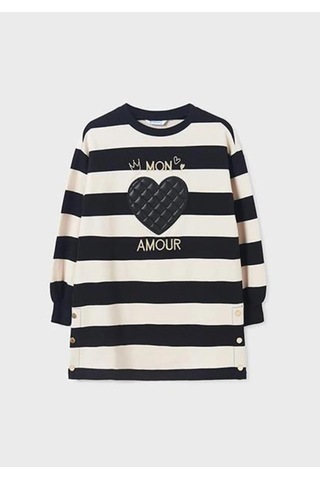 Amour Kız Çocuk Tunik Elbise Siyah