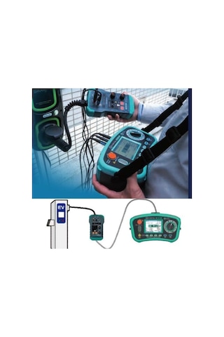 Kyoritsu Kew-8602 Araç Şarj İstasyonu Ölçüm Adaptörü