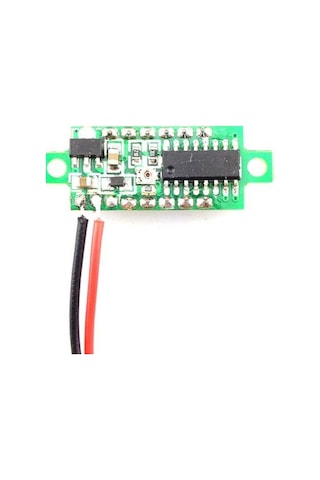 0.28'' Mini Dijital Voltmetre Dc 0-100v - Mavi