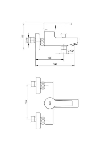 Eca Delta Banyo Lavabo Mutfak Batarya Seti 102102346 - 102108633 - 102108765 - Krom