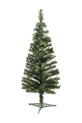 Yılbaşı Çam Ağacı 120 cm, Ekonomik Yılbaşı Ağacı Plastik Ayaklı 1