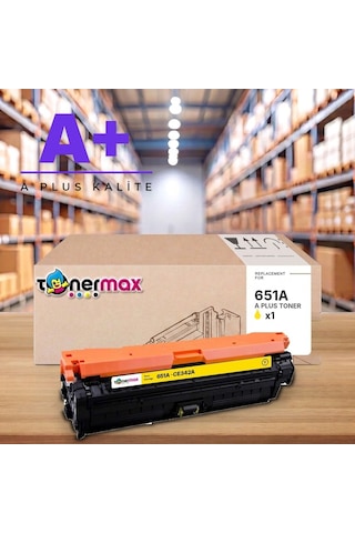 Hp 651a Ce342a Sarı Uyumlu Toner A Plus / Laserjet Enterprise 700 Color Mfp M775