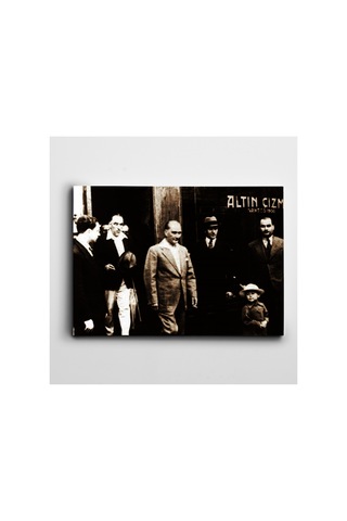 Atatürk İstanbul 1934 Kanvas Tablo
