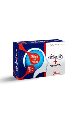 Haver Sitikolin Cognizin Alpha Gpc 30 Kapsül Haver Sitikolin Cognizin Alpha Gpc 30 Kapsül