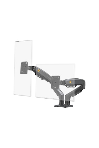North Bayou Nb Ergonomic 17-32 İnch Çift Kol 2-9 Kg Kapasiteli Yeni Nesil Profosyonel Monitör Standı