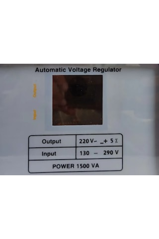Enerjitem 1500 Va Kombi Ve Buzdolabı İçin Voltaj Regülatörü