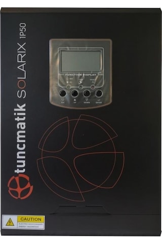 Tunçmatik Solarix 1 Kva 1kw 1000 Watt 12 Volt Pwm 50a Akıllı İnverter İnvertör Dc